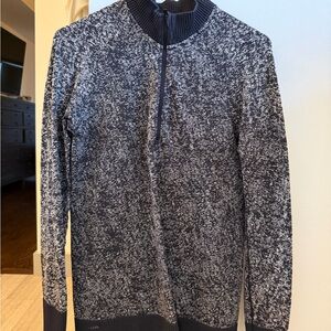 Women’s Black and Gray lululemon pull over